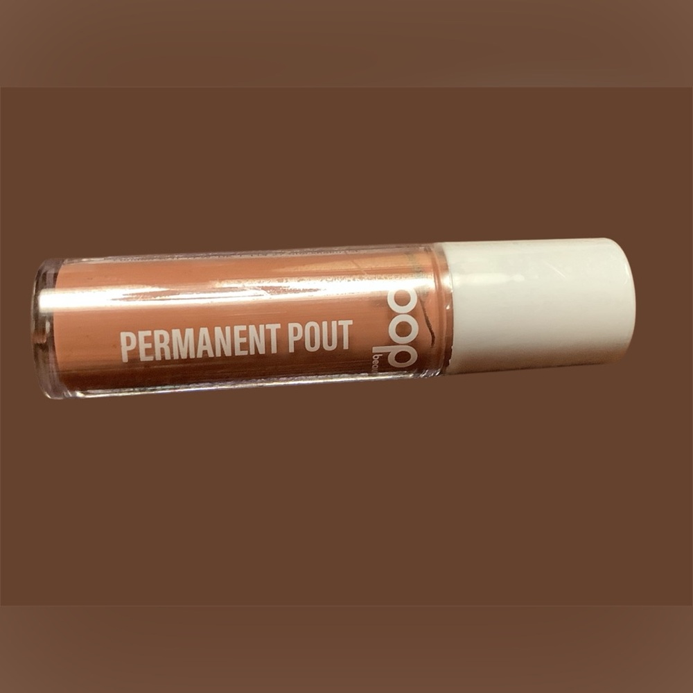 POP Beauty Permanent Pout - BARE BLUSH - travel size liquid lip color. NEW